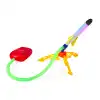 Air Rocket Tekli Seti - Roket Oyuncak - 2 Roket Ve Havalı Roketatar - Tekli Açık Hava Oyuncağı - Airrocket