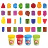 Alfabe Hamur Seti 224 Gr. - Oyun Hamuru Seti - Hamur Setleri - Hamur Kalıpları - Kelime Hamur - Sayı