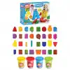Alfabe Hamur Seti 224 Gr. - Oyun Hamuru Seti - Hamur Setleri - Hamur Kalıpları - Kelime Hamur - Sayı