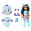 Barbie Chelsea Cutie Reveal Care Bear 2. Seri Peluş Ayı Kıyafet JGH75 - Barbie Chelsea Bebek
