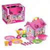 Barbie Ev Çay Seti - Mutfak Setleri - Çay Seti - Bardak Oyuncak - Kahve