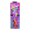 Barbie Party Unboxed Glam Barbie Party Serisi - Kırmızı Elbiseli JFY68 - Barbie Bebek