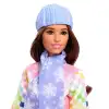 Barbie Snowboard Sporcusu Oyun Seti JKF78 - Barbie Oyuncak Barbie Bebek