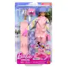 Barbie Snowboard Sporcusu Oyun Seti JKF78 - Barbie Oyuncak Barbie Bebek