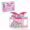 Bellanın Kumsal Evi - Bella Oyuncak Ev - Barbie Ev Seti - Bellanın Kumsal Evi - Bella 2 Katlı Evi