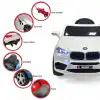 Blade GT Beyaz Uzaktan Kumandalı 4X2 12 Volt Akülü Araba - RC BMW Akülü Araba