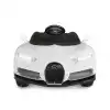 Bravo GT Beyaz Uzaktan Kumandalı 4X2 12 Volt Akülü Araba - RC Bugatti Akülü Araba