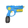 Şarjlı 2si 1 Arada Su Tabancası ve Baloncuk Tabancası Mavi - Elektirikli Water Gun Köpük Tabancası