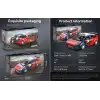 CADA Kumandalı CİTROEN C4 WRC Motorlu Araba Lego - Lego Setleri - CADA Mini Lego - Araba CADA Lego RC Araba