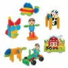 Çiftlik Kaktüs Bloklar (75 Parça) - Kaktüs Oyuncak - Lego Seti - Kaktüs Lego - Taraklı Lego