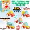 Creative Blok 20 Parça Araç Seti - Slide Blocks - Lego Oyuncakları - Yaratıcı Top Oyunu - Creative Lego