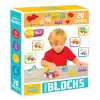 Creative Blok 20 Parça Araç Seti - Slide Blocks - Lego Oyuncakları - Yaratıcı Top Oyunu - Creative Lego