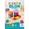 Creative Blok 25 Parça - Slide Blocks 25 Parça - Lego Oyuncakları - Yaratıcı Top Oyunu - Creative Lego
