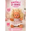 Derin Emzikli Saçlı Tombul Et Bebek 28 Cm. Kutulu - Emzikli Bebek - Saçlı Tombik Bebek - Saçlı Bebek - Tombul Bebek