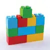 Dolu 5038 XL Blocks 24 Parça Dev Boy Eğitici Yapı Blokları