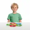 Geometrik Puzzle (64 Parça) - Lego Setleri - Geometrik Oyuncak - Şekilli Lego - Kare Bloklar