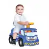 Go Hero Polis Arabası - Binmeli Araba İlk Arabam - Çocuk Arabası - İlk Adım Arabası - 4 Teker Araç
