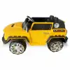 İznik Sarı Uzaktan Kumandalı 4X2 12 Volt Akülü Araba - RC Jeep Akülü Araba