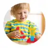Kaktüs Bloklar (55 Parça) - Kaktüs Oyuncak - Lego Seti - Kaktüs Lego - Taraklı Lego