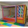 Kaydıraklı Oyun Havuzu- Sünger Soft Play Top Havuzu Çocuk Oyun Alanı