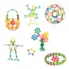 Kelebek Puzzle Lego (480 Parça) - Kelebek Lego - Kelebek Bloklar - 3D Legolar Oyuncak