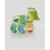 Lüx Yeşil Minik Kepçe - Plastik Kepçe - Kırılmaz Oyuncak - Kırılmaz Kepçe Dozer - Kepçe Dozer Setleri