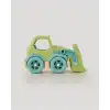 Lüx Yeşil Minik Kepçe - Plastik Kepçe - Kırılmaz Oyuncak - Kırılmaz Kepçe Dozer - Kepçe Dozer Setleri