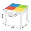 Mega Multi Creative Blok Masa Seti - Slide Blocks - Lego Oyuncakları - Yaratıcı Top Oyunu - Creative Lego