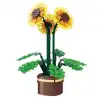 Mikro Blok Çiçek Ayçiçeği 731 Parça - Lego Setleri - MEGA Lego - Çiçek Lego - MEGA Çiçek Lego - Mikro Bloklar