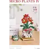 Mikro Blok Çiçekler 4 703 Parça - Lego Setleri - Loz Mini Lego - Çiçek Lego - Loz Lego - Mikro Bloklar