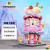 Mikro Blok Kapkek Dükkanı 350 Parça - Lego Setleri - Keeppley Mini Lego - Cup Cake Lego - Keeppley Lego - Mikro Bloklar