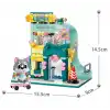 Mikro Blok Kaykay Dükkanı 344 Parça - Lego Setleri - Keeppley Mini Lego - Keeppley Lego - Mikro Bloklar