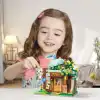 Mikro Blok Sütlü Çay Dükkanı 411 Parça - Lego Setleri - Keeppley Mini Lego - Keeppley Lego - Mikro Bloklar