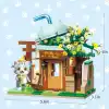 Mikro Blok Sütlü Çay Dükkanı 411 Parça - Lego Setleri - Keeppley Mini Lego - Keeppley Lego - Mikro Bloklar