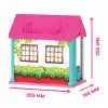Milanın Bahçe Evi - Ev Oyuncak - Milanın Bahçe Ev Seti - Barbie Ev Seti - Rüya Evi - Oyun Evi