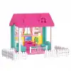 Milanın Bahçe Evi - Ev Oyuncak - Milanın Bahçe Ev Seti - Barbie Ev Seti - Rüya Evi - Oyun Evi