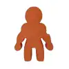 Monster Flex Stretch Gingermonster Figür - Monster Stretch Figür - Esneyen Oyuncakları Esneyebilen Oyuncak