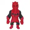 Monster Flex Stretch Red Knight Figür - Monster Stretch Figür - Esneyen Oyuncakları Esneyebilen Oyuncak