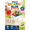 Multi Creative Blok Masa Seti - Slide Blocks - Lego Oyuncakları - Yaratıcı Top Oyunu - Creative Lego