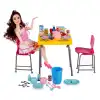 My Little Chefs Table Set - Şef Mutfak Seti - Tabak Çanak Seti - Masa Sandalye Seti - Aksuarlı Mutfak Seti