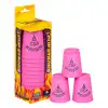 Orijinal Cup Stacks Bardak Oyunu - Speed Cup - Hızlı Bardaklar Oyunu - Hızlı Bardak Oyunu - Pembe