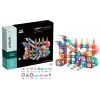 Orijinal Magnetic Tiles Light Version 140 Parça Işıklı Manyetik Lego - Magnetic Magical Işıklı Magnet - Ledli Mıknatıslı Lego