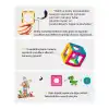 Orijinal Magnetic Tiles Star Diamond Light Version 82 Parça Işıklı Manyetik Lego - Mıknatıslı Lego Ledli Magnetic Işıklı Magnet