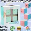 Orijinal MoYu Macarons 2x2 3x3 4x4 5x5 Küpü Seti - Moyu Speed Cube - Moyu Zeka Küpü - Zeka Küpü - Rubik Küp
