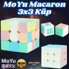 Orijinal MoYu Macarons 3x3 Küp - Moyu Speed Cube - Moyu 3x3 Zeka Küpü - Zeka Küpü - Rubik Küp