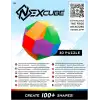 Orijinal NexCube Kobra Küp - Nexcube Speed Cube - NexCube 3D Puzzle Küpü - Zeka Küpü - Rubik Küp