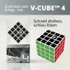 Orijinal V-Cube 4x4 Flat Küp - V-Cube Küp - Zeka Küpü - 4x4 Flat Küp - Akıl Küpü - Rubiks Küp -VCube