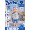 Oynar Gözlü Türkçe Konuşan Berke Kel Et Bebek 60 Cm. - Konuşabilen Bebek - Kel Büyük Bebek