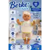 Oynar Gözlü Türkçe Konuşan Siyahi Berke Kel Et Bebek 60 Cm. - Konuşabilen Bebek - Kel Büyük Bebek
