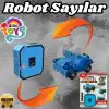 Pocket Morphers 0 Askeri Jip - Roboto Dönüşen Sayılar - 0 Numara Robot - Transformers - Robot Sayı
